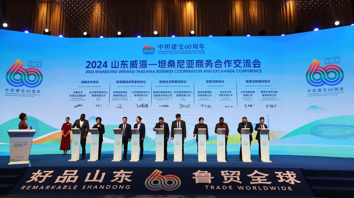 中坦建交60周年项目现场